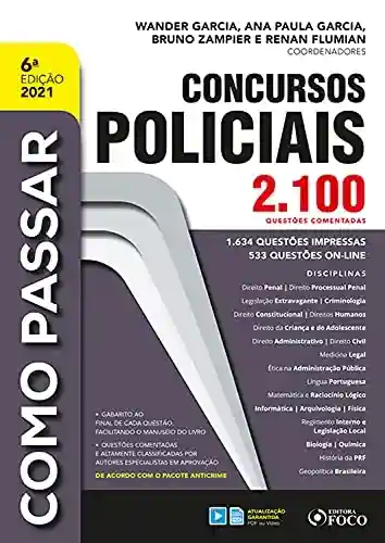 Livro Baixar: Como passar em concursos policiais: 2.100 questões comentadas