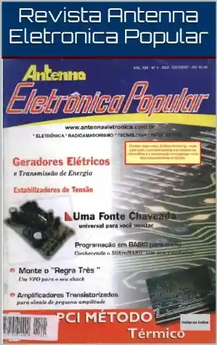 Livro Baixar: Revista Antenna Eletronica Popular: ANEP Ref.: 1205/2007
