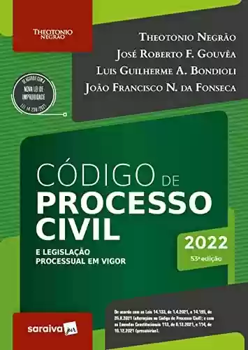 Livro Baixar: Código de processo civil e legislação processual em vigor - 53ª edição 2022