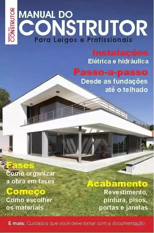 Livro Baixar: Manual do Construtor - Instalações - 01/02/2019 (EdiCase Publicações)