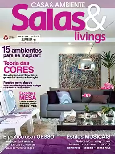 Livro Baixar: Salas & Livings Edição 33: 15 ambientes para se inspirar!