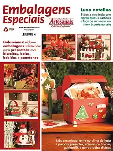 Trabalhos Artesanais Especial Edição 50: Embalagens Especiais de Natal! - Online Editora