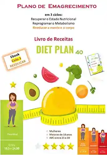 Livro Baixar: DietPlan40 – Plano de Emagrecimento: Ciclo 3: Caderno de Receitas