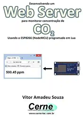 Desenvolvendo um Web Server para monitorar concentração de CO2 Usando o ESP8266 (NodeMCU) programado em Lua - Vitor Amadeu Souza