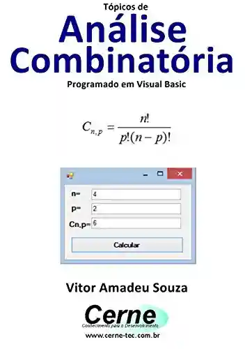 Livro Baixar: Tópicos de Análise Combinatória Programado em Visual Basic