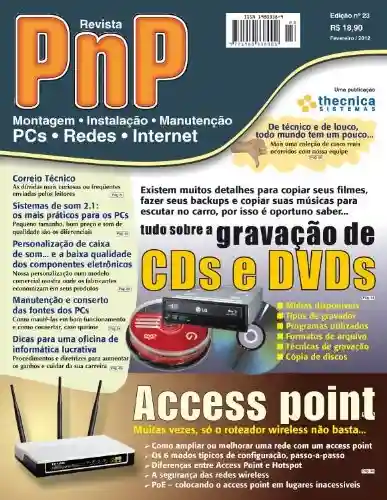 Livro: PnP Digital nº 23 – Access point, Tudo sobre a gravação de CDs e DVds