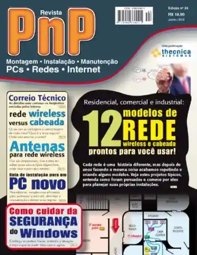 Livro: PnP Digital nº 24 – 12 modelos de rede prontos para usar