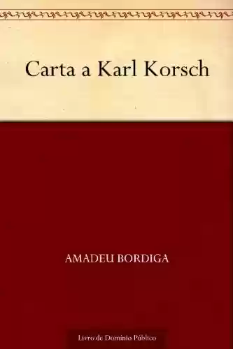 Livro: Carta a Karl Korsch