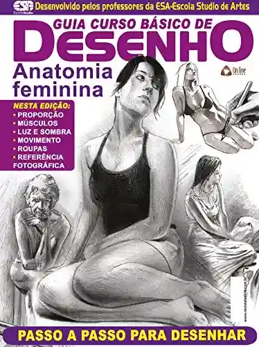 Livro: Guia Curso Básico de Desenho Anatomia Feminina 01