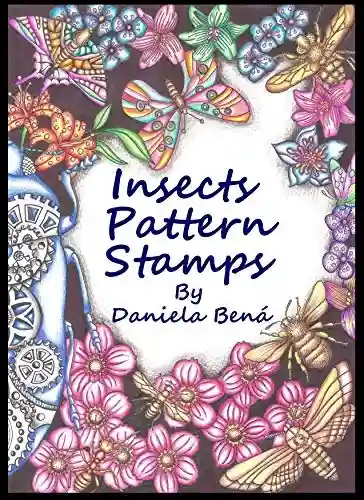 Livro: Insects pattern stamps by Daniela Bená