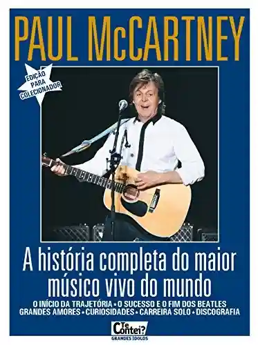 Livro: Te Contei? Grandes ídolos 01 – Paul McCartney