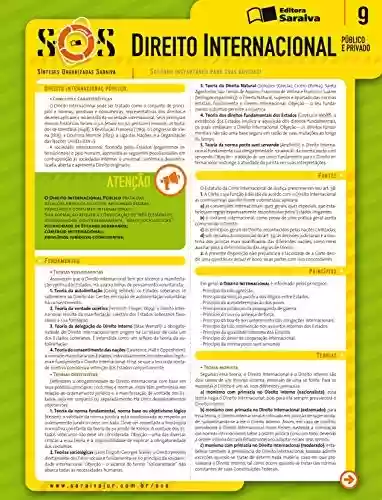 Livro: COLEÇÃO SOS - SÍNTESES ORGANIZADAS SARAIVA VOL. 9 DIREITO INTERNACIONAL - PÚBLICO E PRIVADO