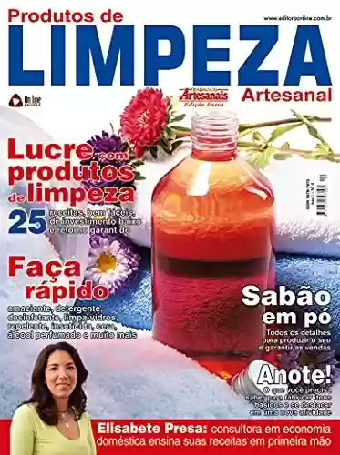 Livro: Trabalhos Artesanais Extra Edição 04: Lucre com produtos de limpeza.