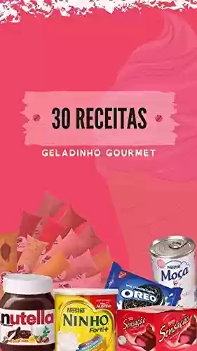 Livro: 30 receitas de geladinhos gourmet