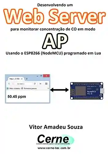 Livro: Desenvolvendo um Web Server para monitorar concentração de CO em modo AP Usando o ESP8266 (NodeMCU) programado em Lua