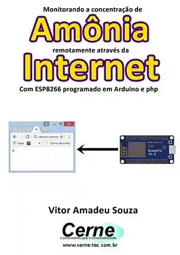 Livro: Monitorando a concentração de Amônia remotamente através da Internet Com ESP8266 programado em Arduino e php