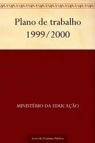 Livro: Plano de trabalho 1999-2000