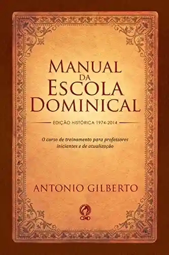 Livro: Manual da Escola Dominical